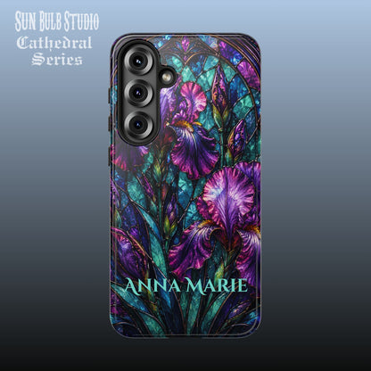 Cathedral Iris - Personalized Phone Case