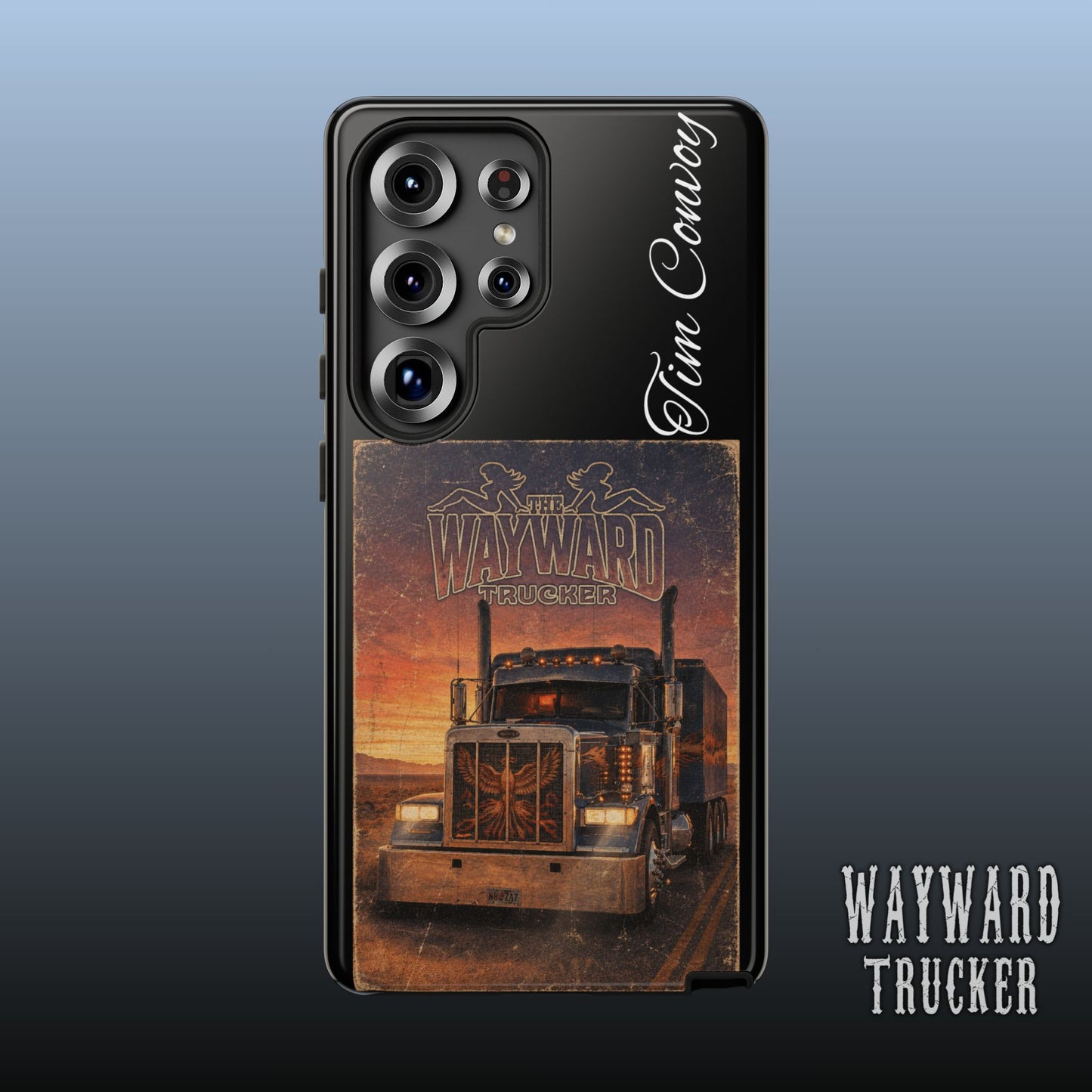 The Wayward Trucker™ Vintage Edition— Personalized Phone Case