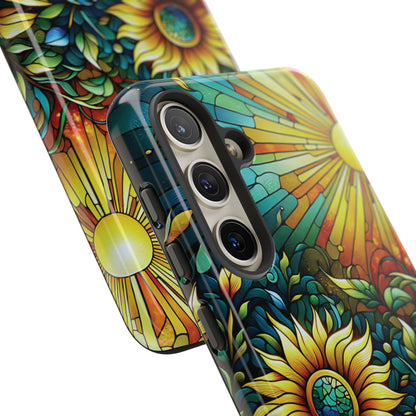 Cathedral Sunflowers - Personalized Phone Case
