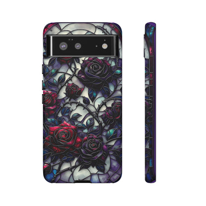 Cathedral Night Roses – Phone Case