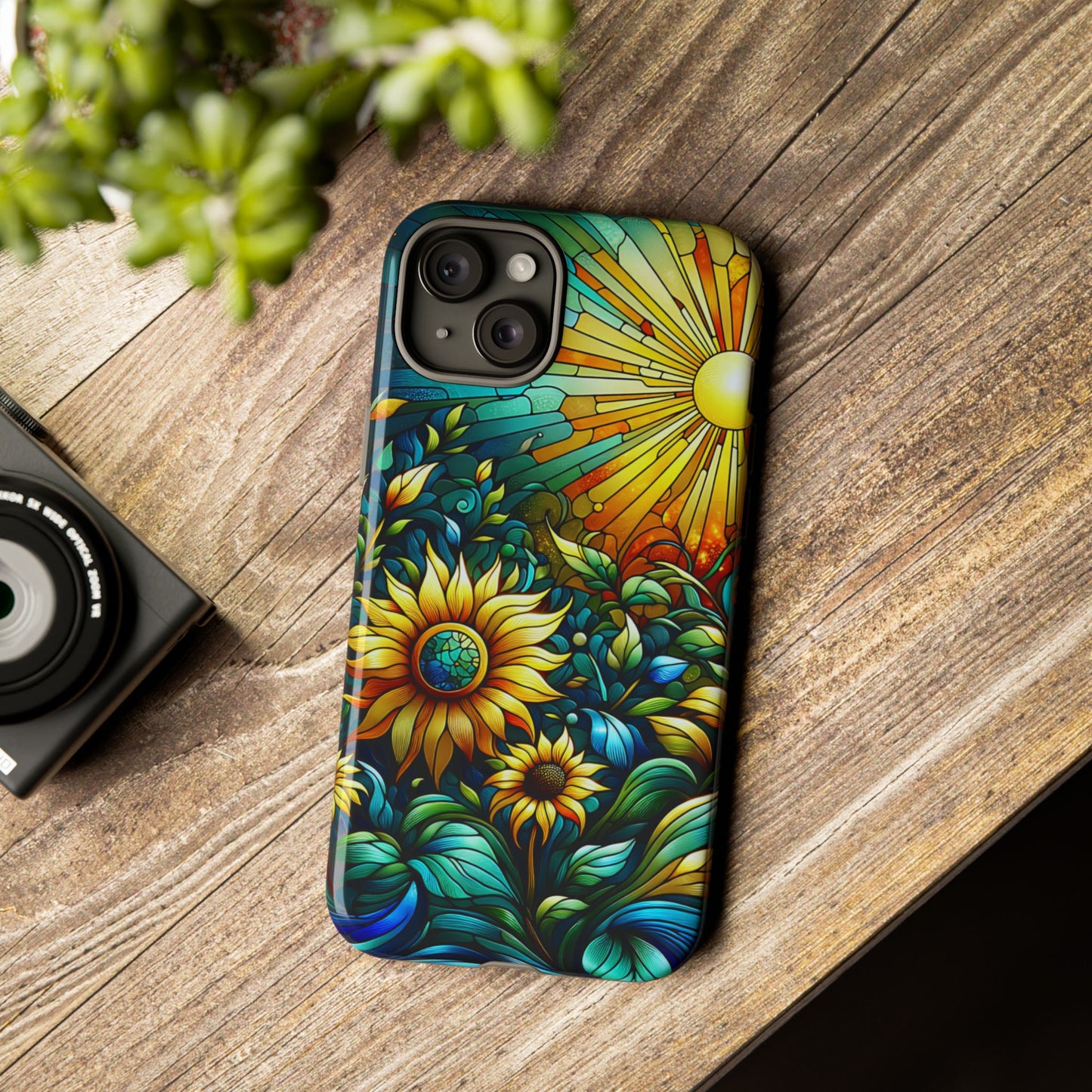 Cathedral Sunflowers – Phone Case