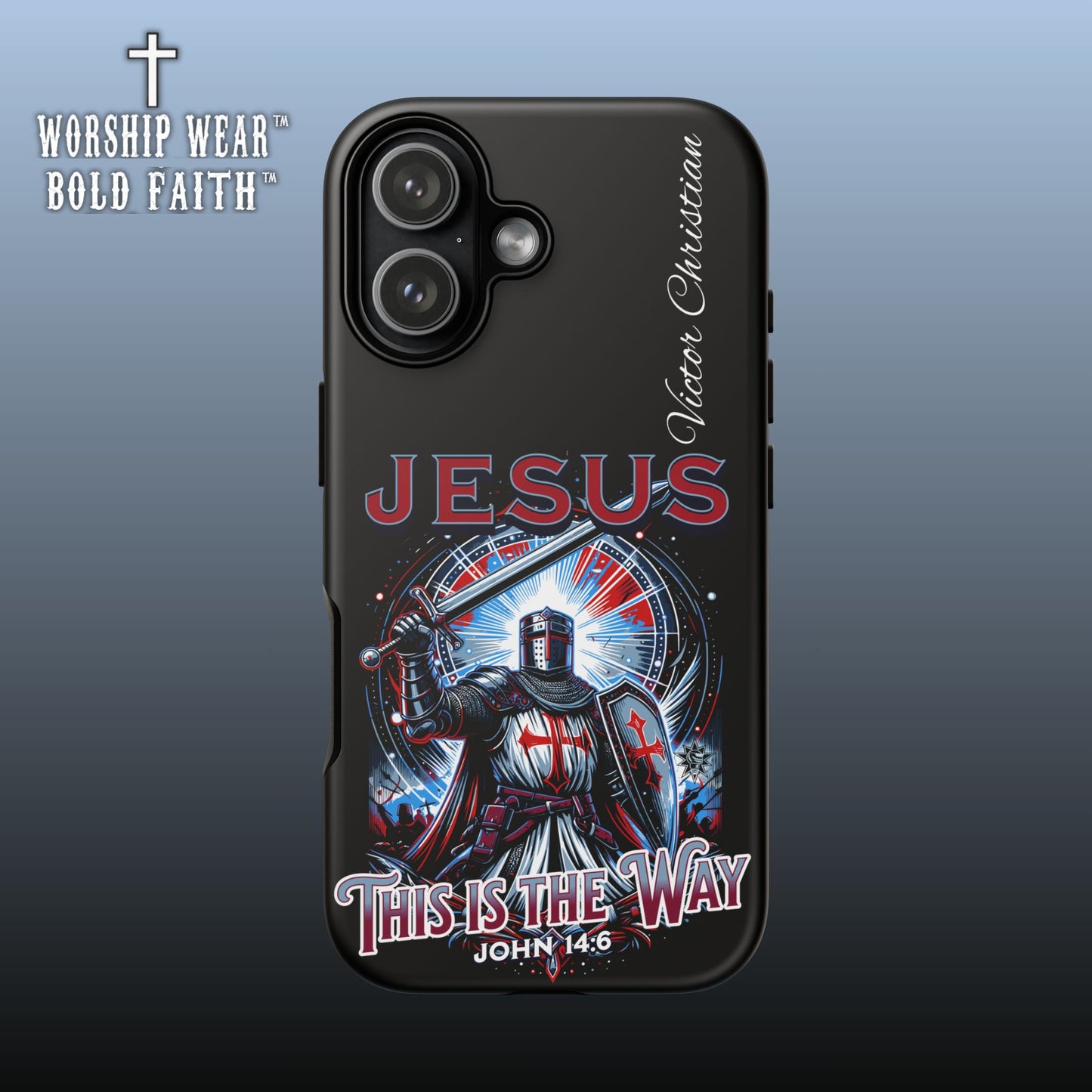 Jesus This is the Way— Personalized Phone Case