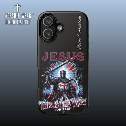 Jesus This is the Way— Personalized Phone Case