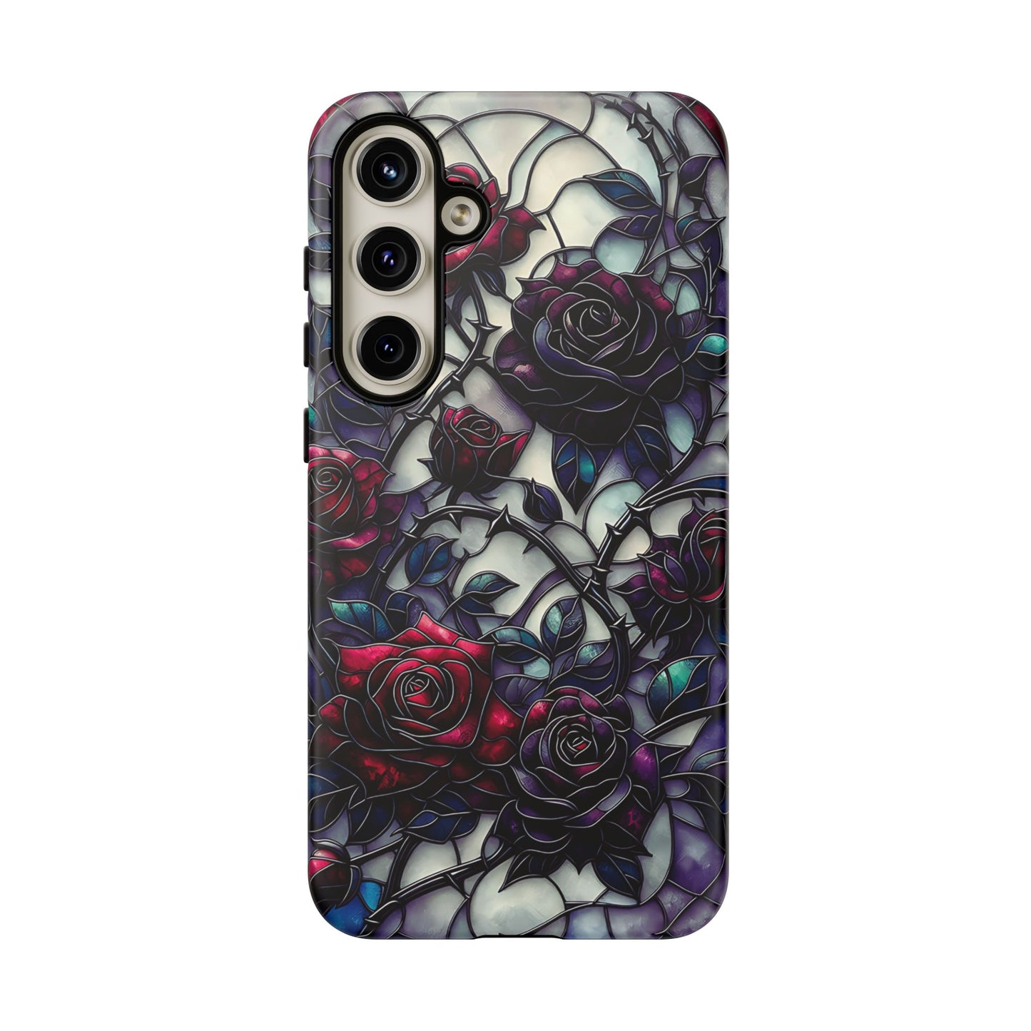 Cathedral Night Roses – Phone Case