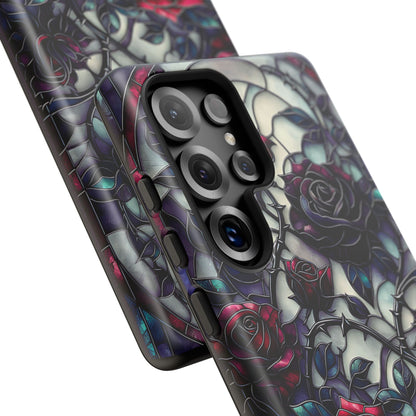 Cathedral Night Roses - Personalized Phone Case