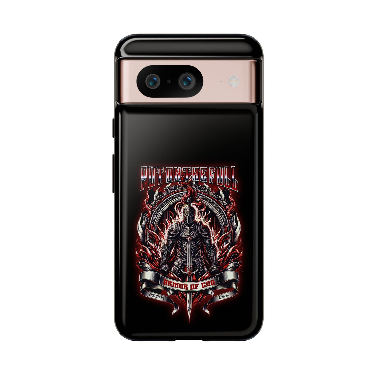 Armor of God Phone Case – Christian Warrior Design | Worship Wear Collection