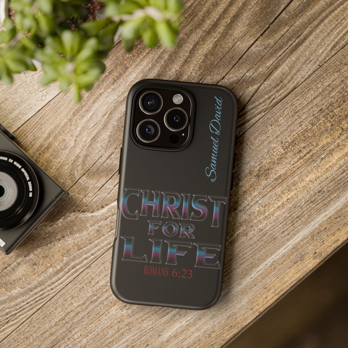 Christ for Life— Personalized Phone Case