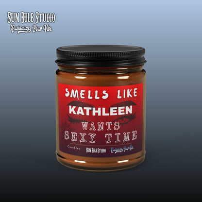 Customize Your Vibe™ Personalized Candle – Sexy Time