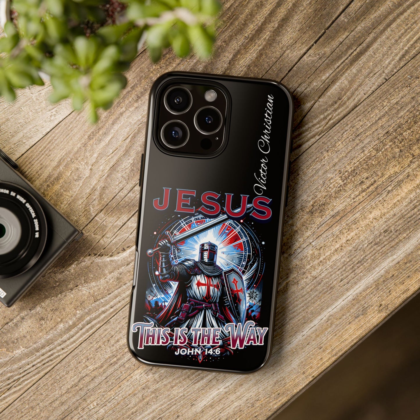 Jesus This is the Way— Personalized Phone Case