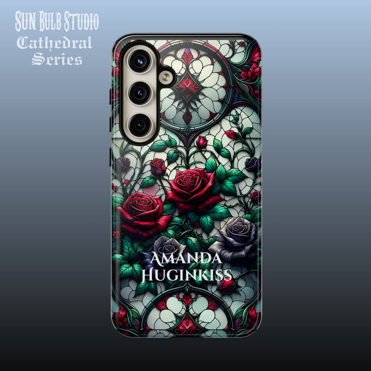 Cathedral Dawn Roses - Personalized Phone Case