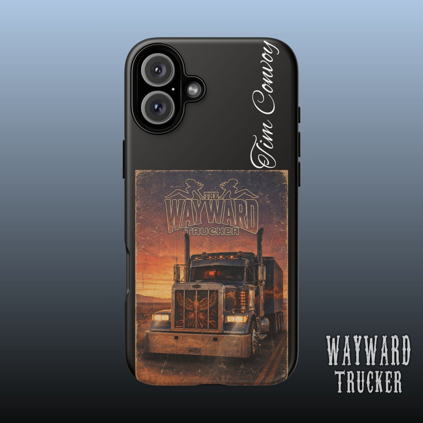 The Wayward Trucker™ Vintage Edition— Personalized Phone Case