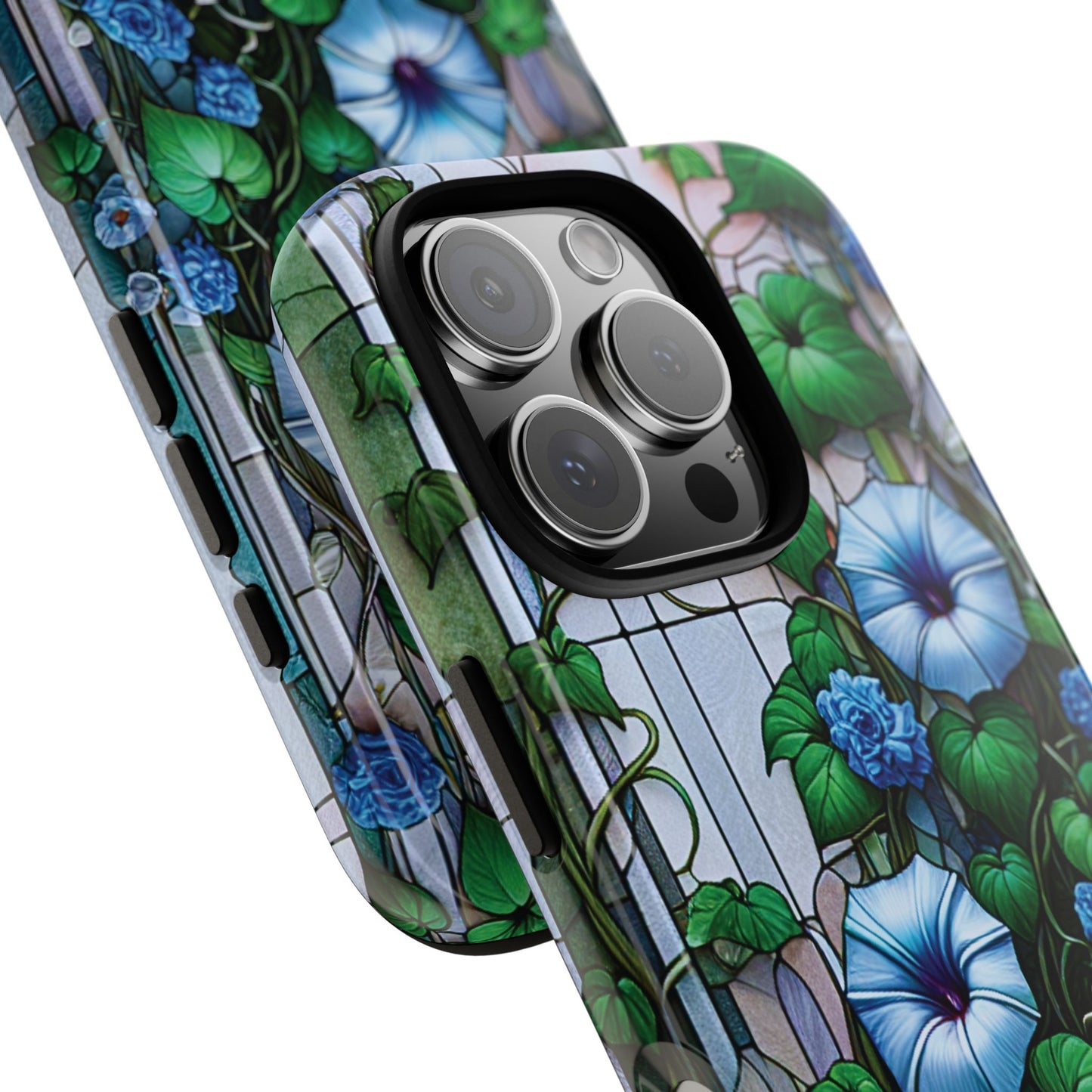Cathedral Morning Glories - Personalized Phone Case