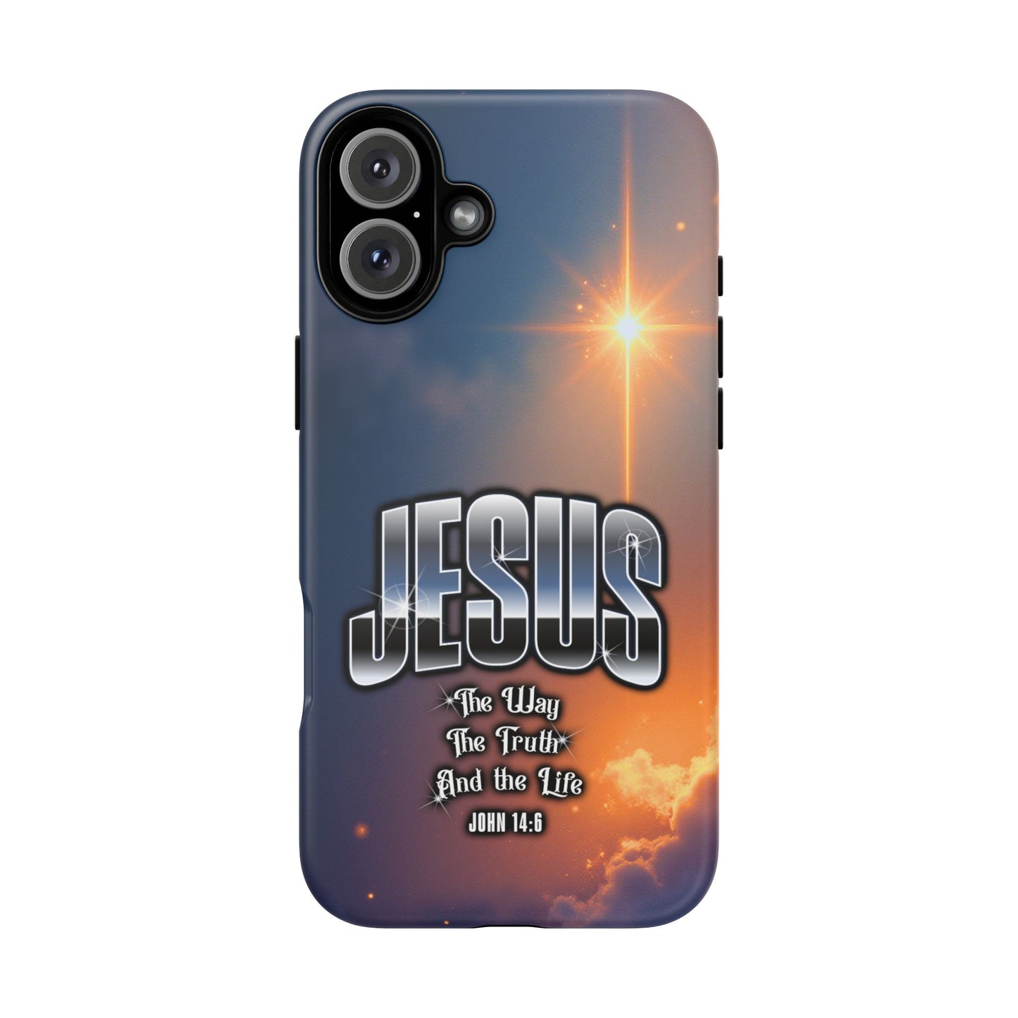 JESUS — The Way, The Truth, The Life — Radiant Sunrise Edition Phone Case