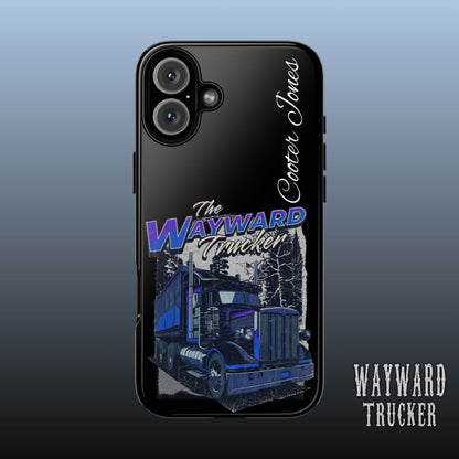 The Wayward Trucker™ Midnight Blue Edition— Personalized Phone Case