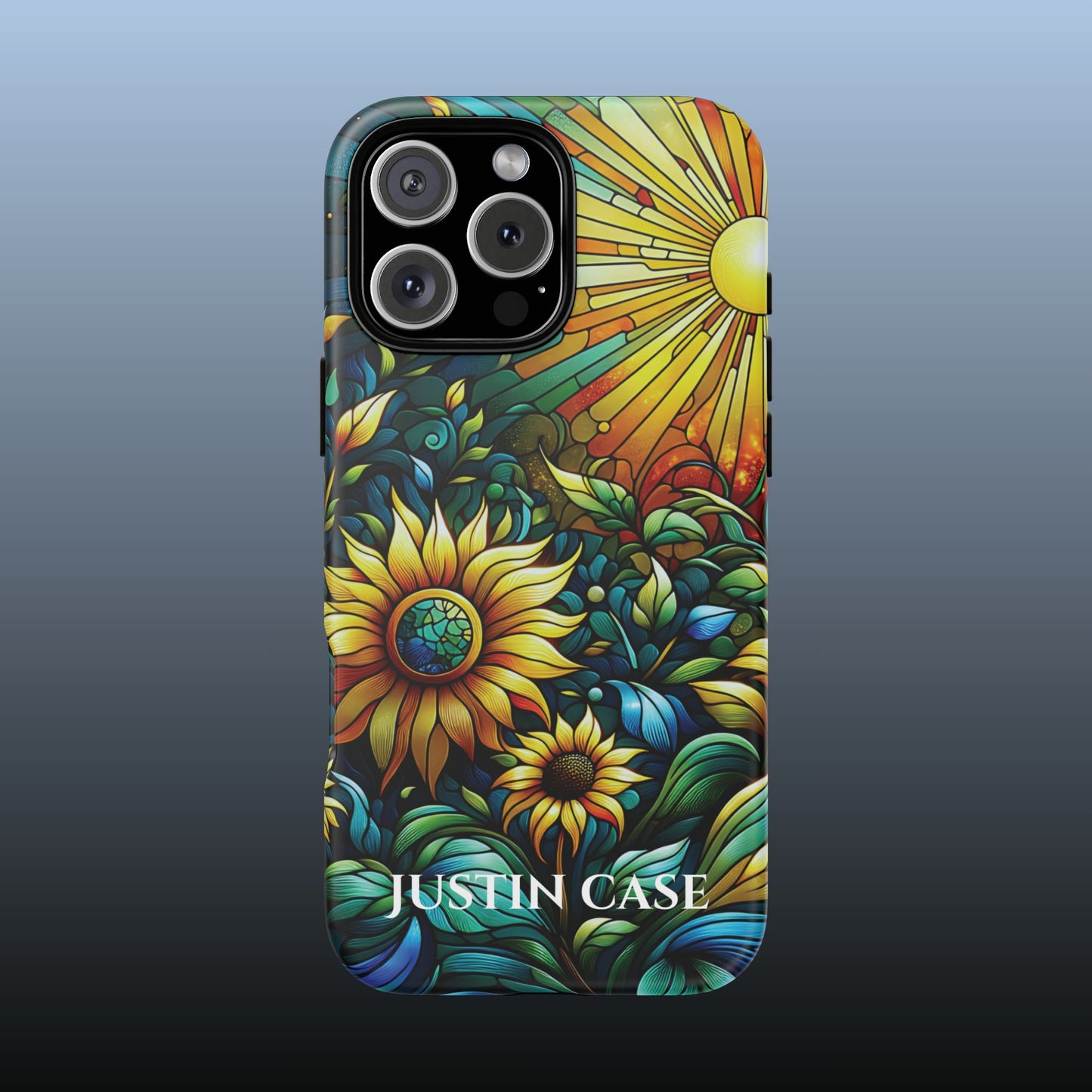 Cathedral Sunflowers - Personalized Phone Case
