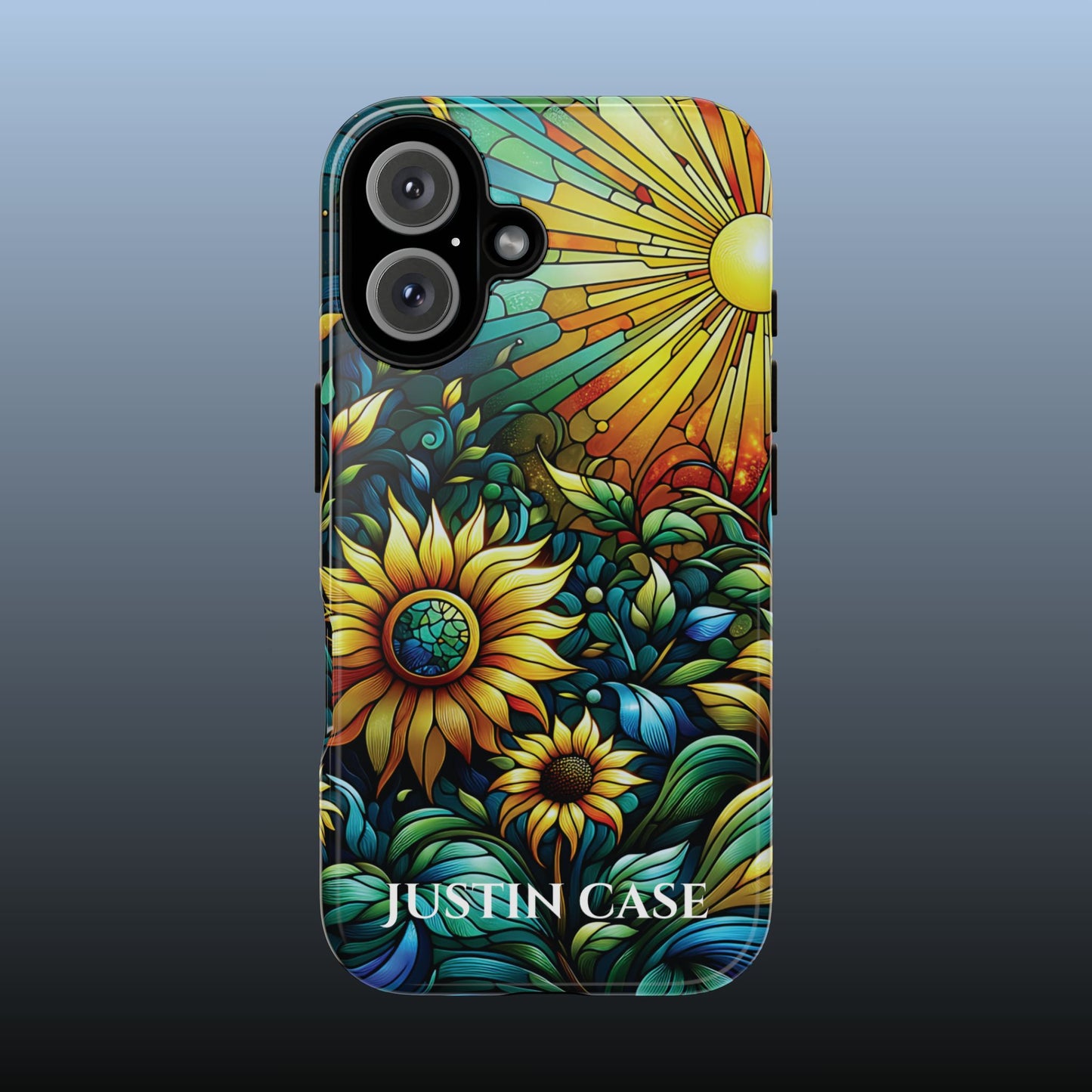 Cathedral Sunflowers - Personalized Phone Case