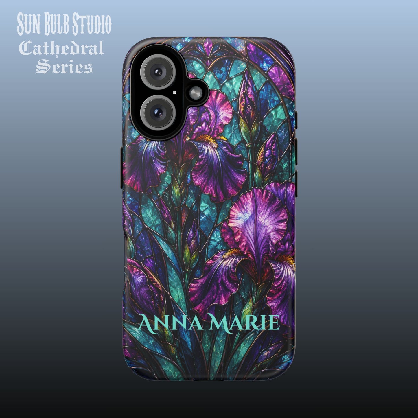 Cathedral Iris - Personalized Phone Case