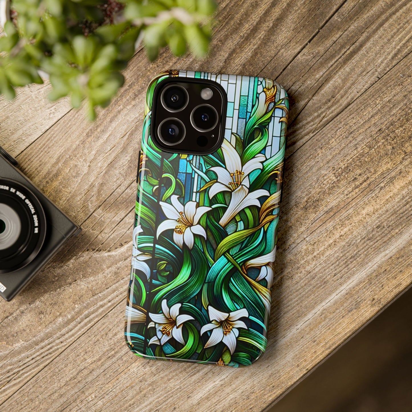 Cathedral Lilies – Phone Case