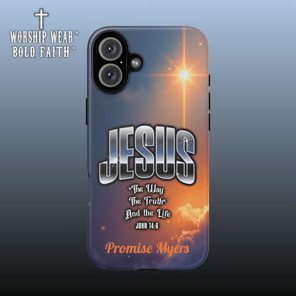 Jesus — The Way, The Truth & The Life — Personalized Phone Case