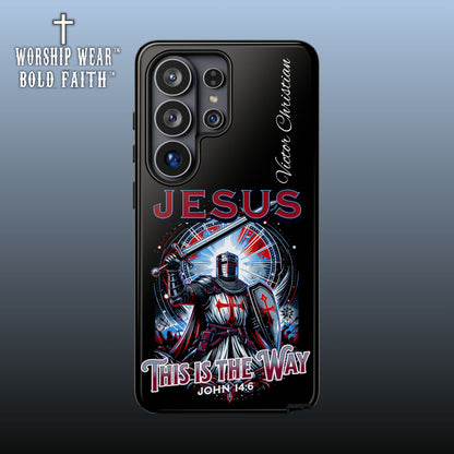 Jesus This is the Way— Personalized Phone Case