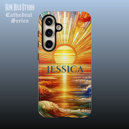 Cathedral Sunrise - Personalized Phone Case
