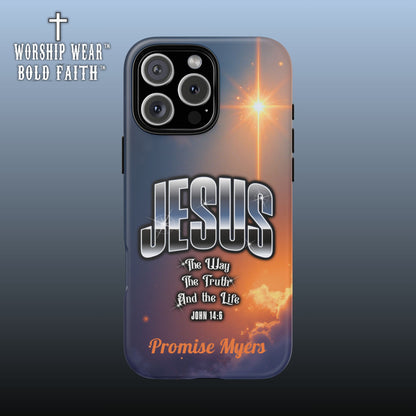 Jesus — The Way, The Truth & The Life — Personalized Phone Case