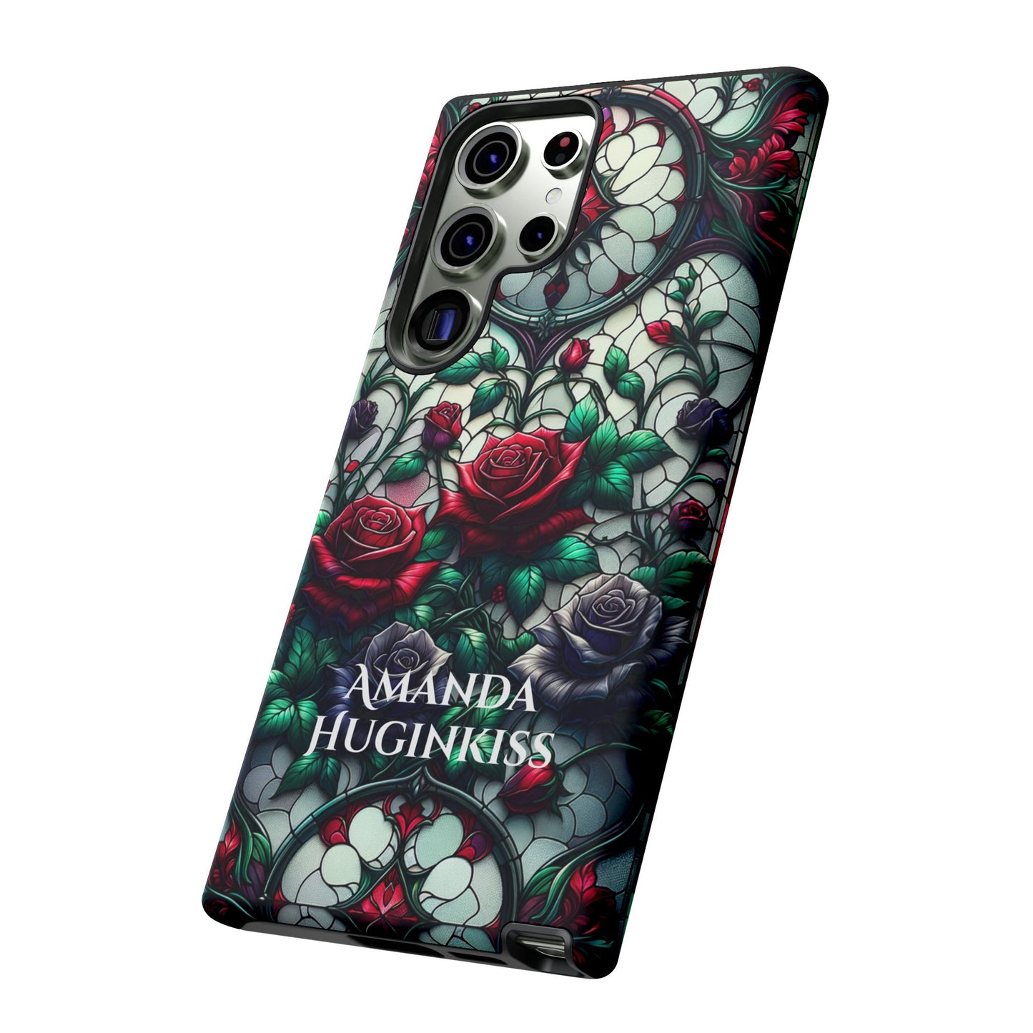 Cathedral Dawn Roses - Personalized Phone Case