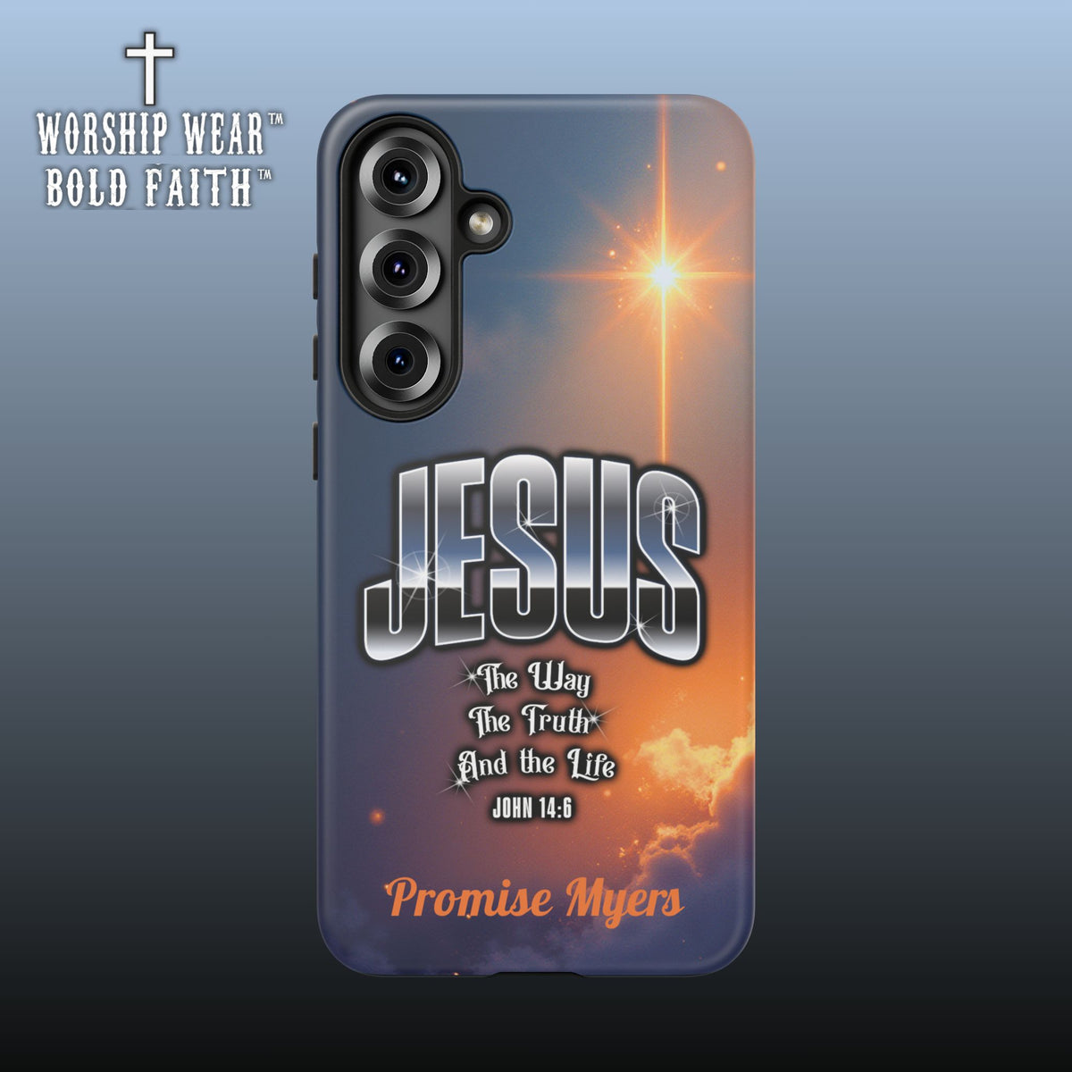 Jesus — The Way, The Truth & The Life — Personalized Phone Case