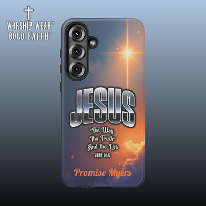 Jesus — The Way, The Truth & The Life — Personalized Phone Case