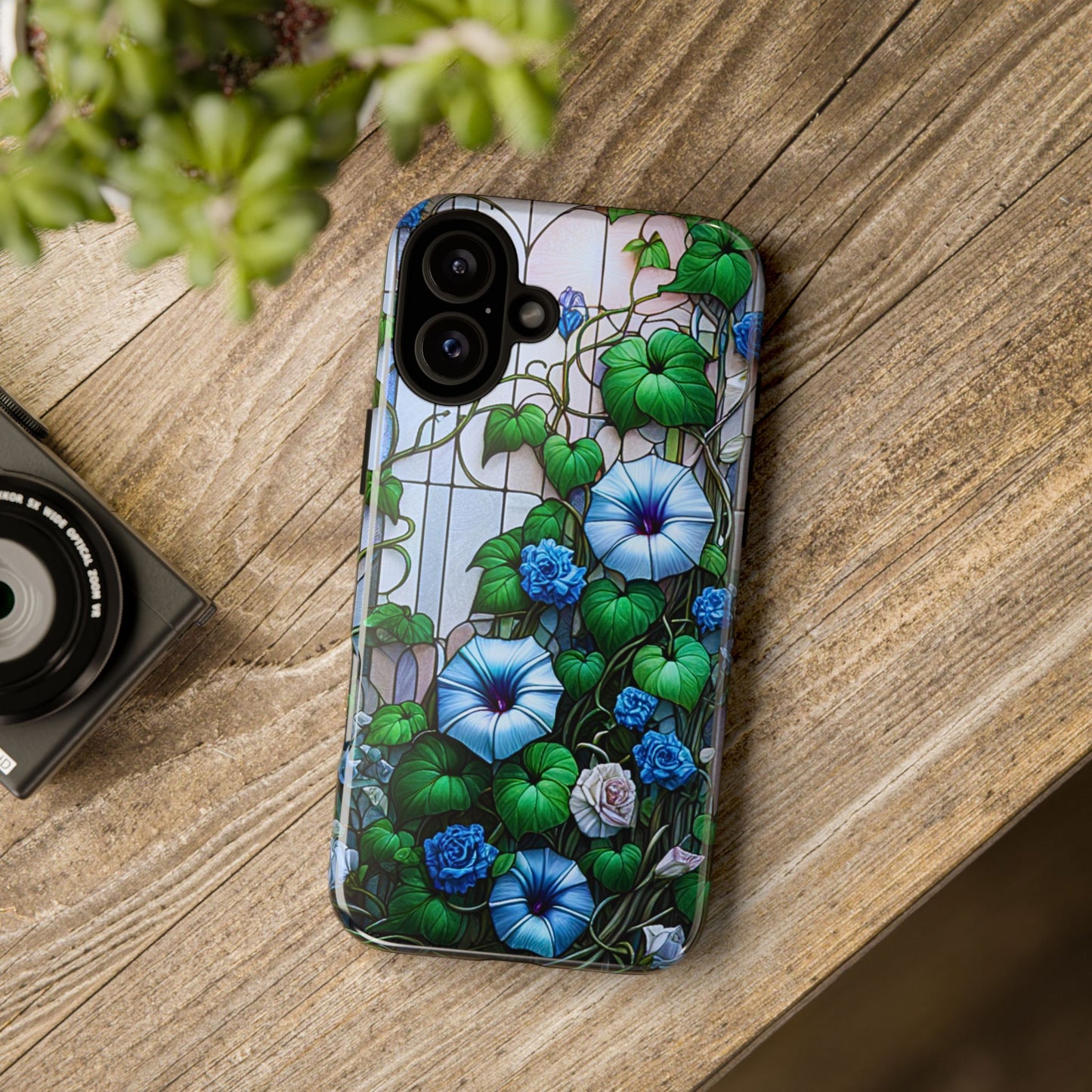 Cathedral Morning Glories – Phone Case