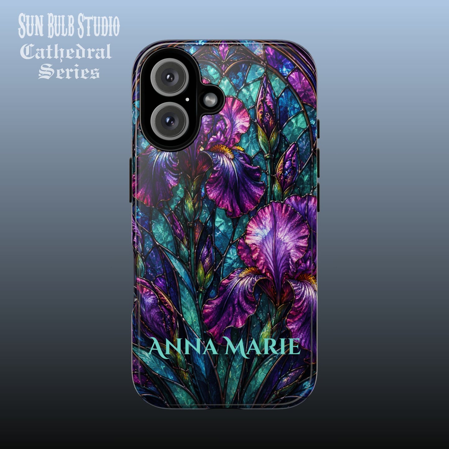 Cathedral Iris - Personalized Phone Case