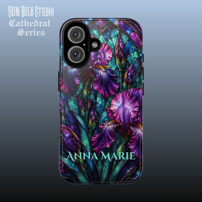 Cathedral Iris - Personalized Phone Case