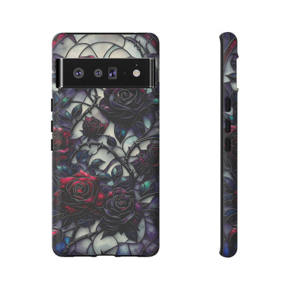 Cathedral Night Roses – Phone Case