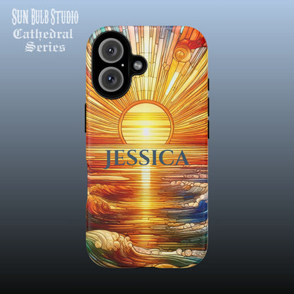 Cathedral Sunrise - Personalized Phone Case