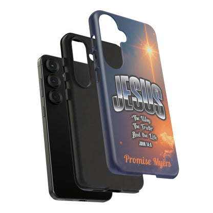 Jesus — The Way, The Truth & The Life — Personalized Phone Case