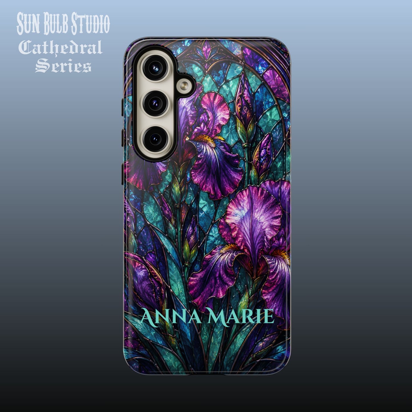 Cathedral Iris - Personalized Phone Case