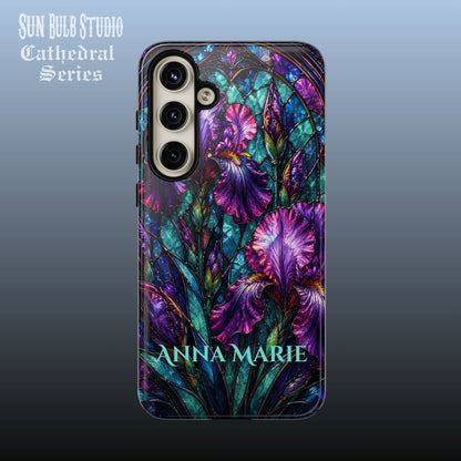 Cathedral Iris - Personalized Phone Case