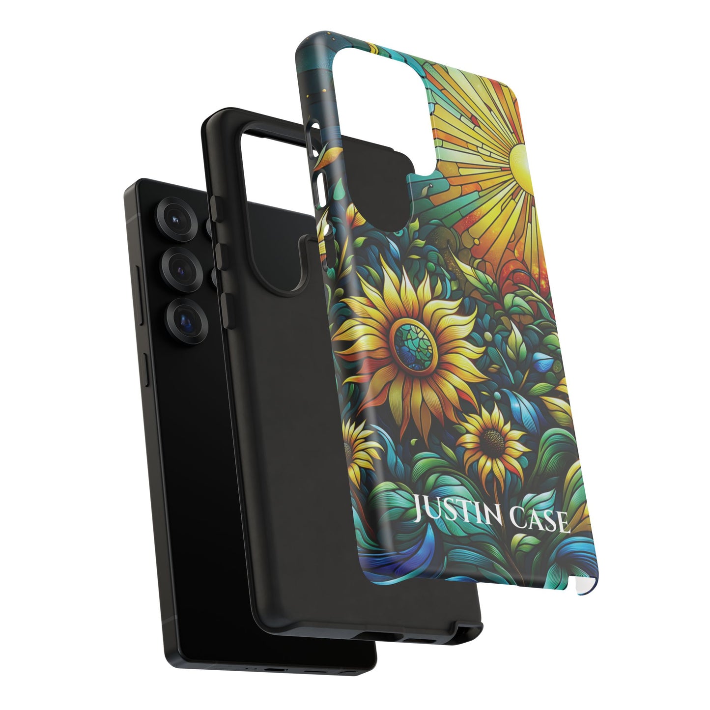 Cathedral Sunflowers - Personalized Phone Case