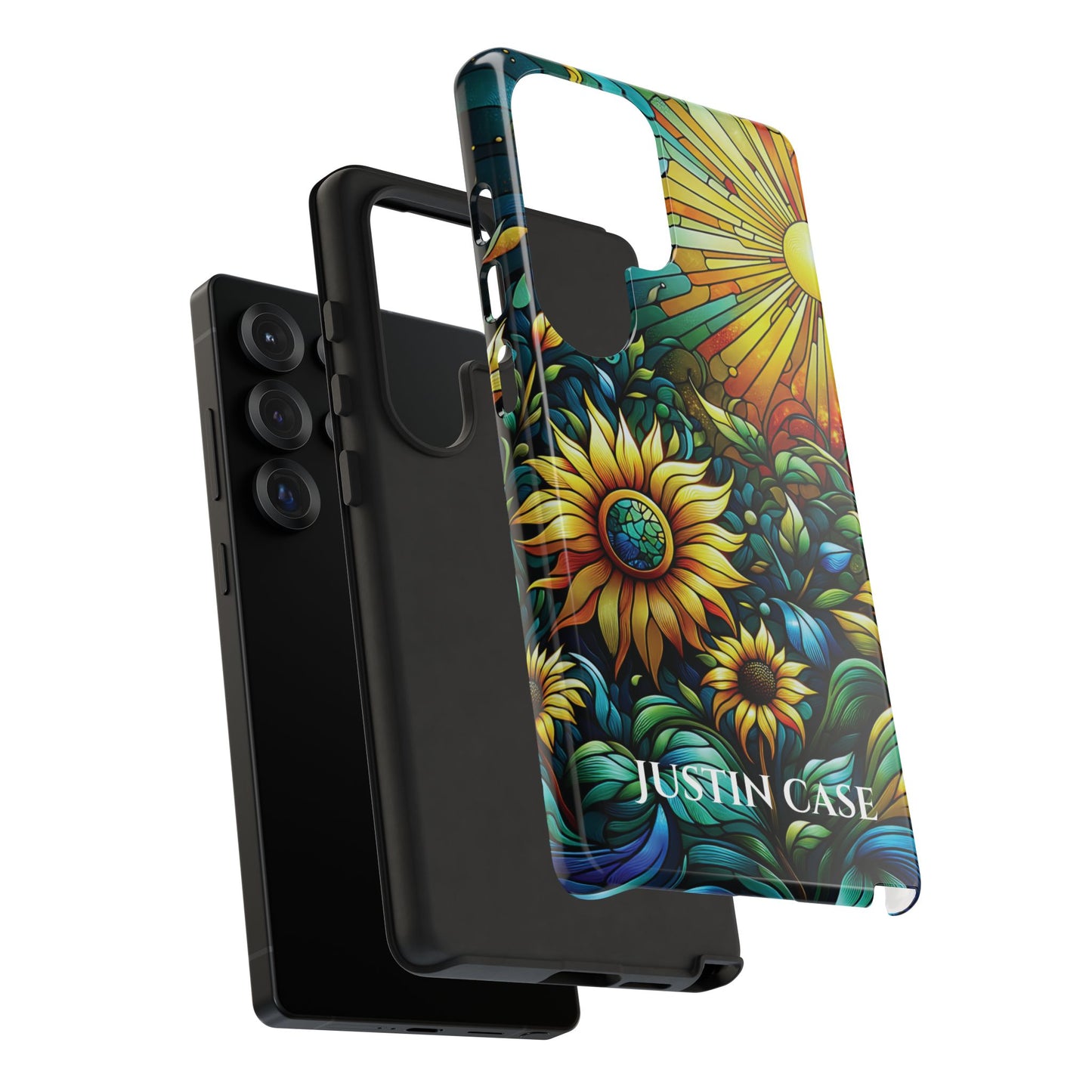 Cathedral Sunflowers - Personalized Phone Case