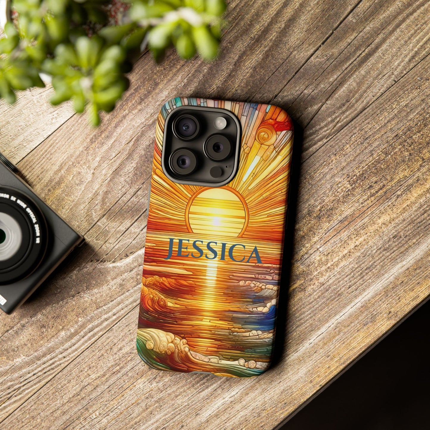 Cathedral Sunrise - Personalized Phone Case