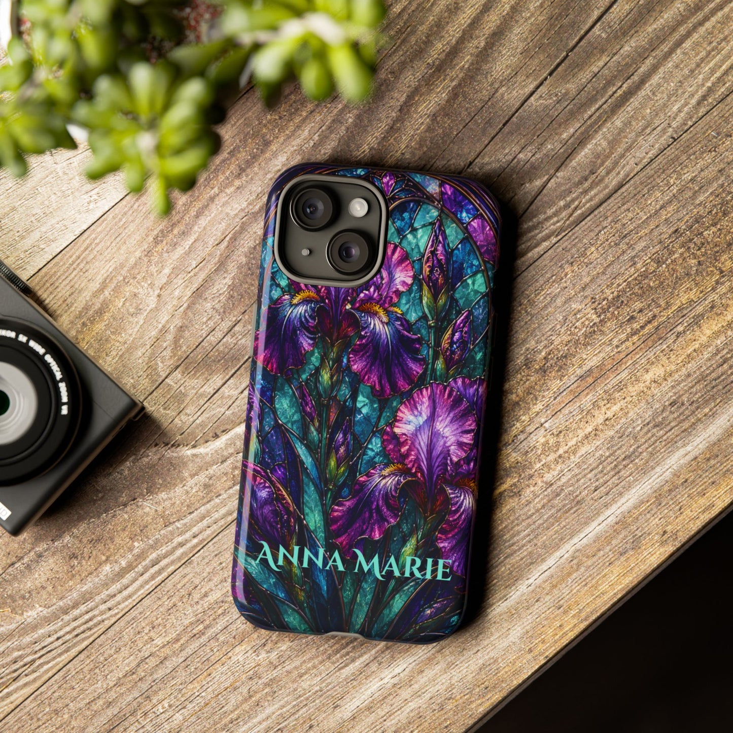 Cathedral Iris - Personalized Phone Case