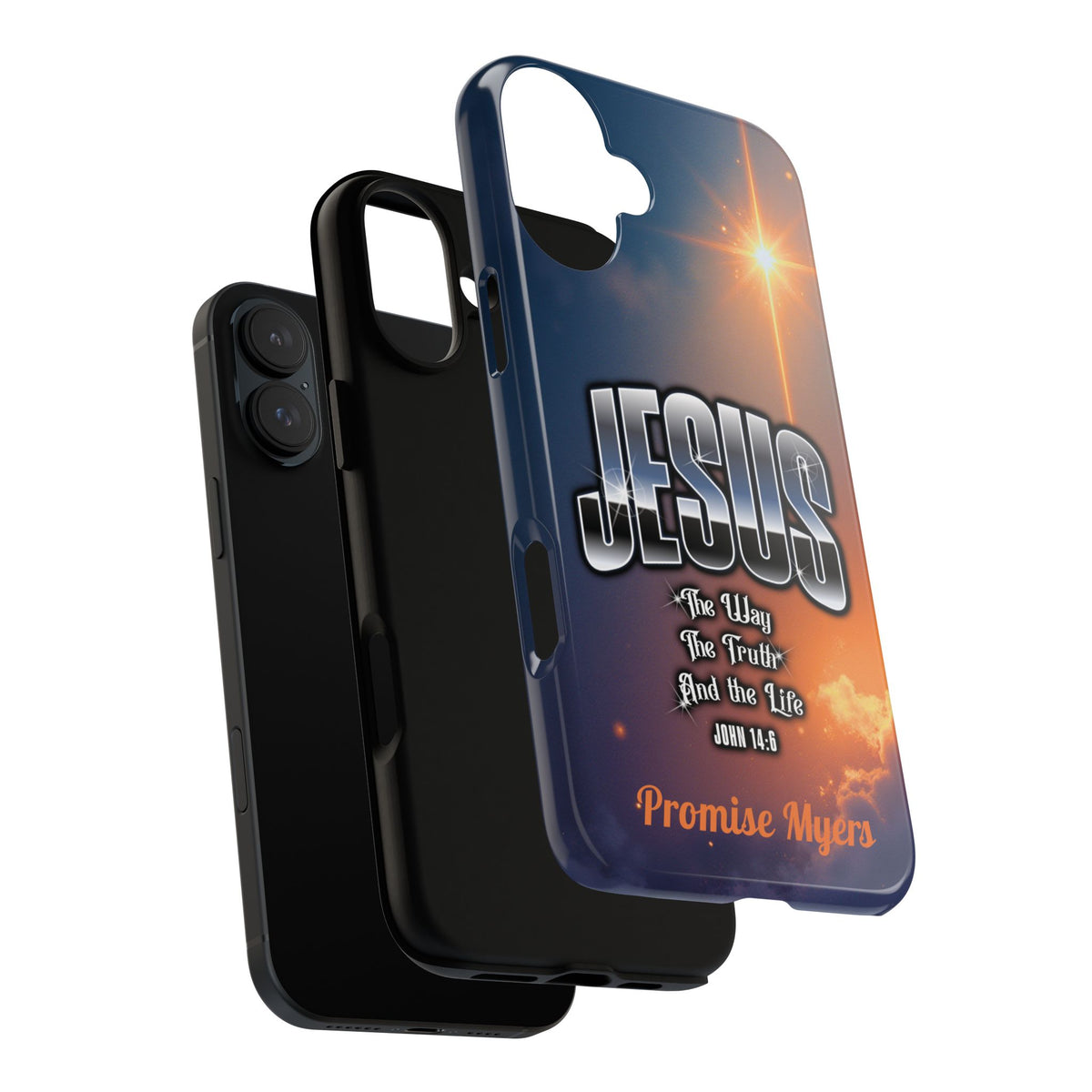 Jesus — The Way, The Truth & The Life — Personalized Phone Case
