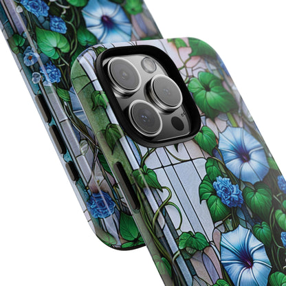 Cathedral Morning Glories - Personalized Phone Case