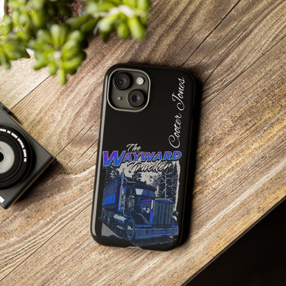 The Wayward Trucker™ Midnight Blue Edition— Personalized Phone Case