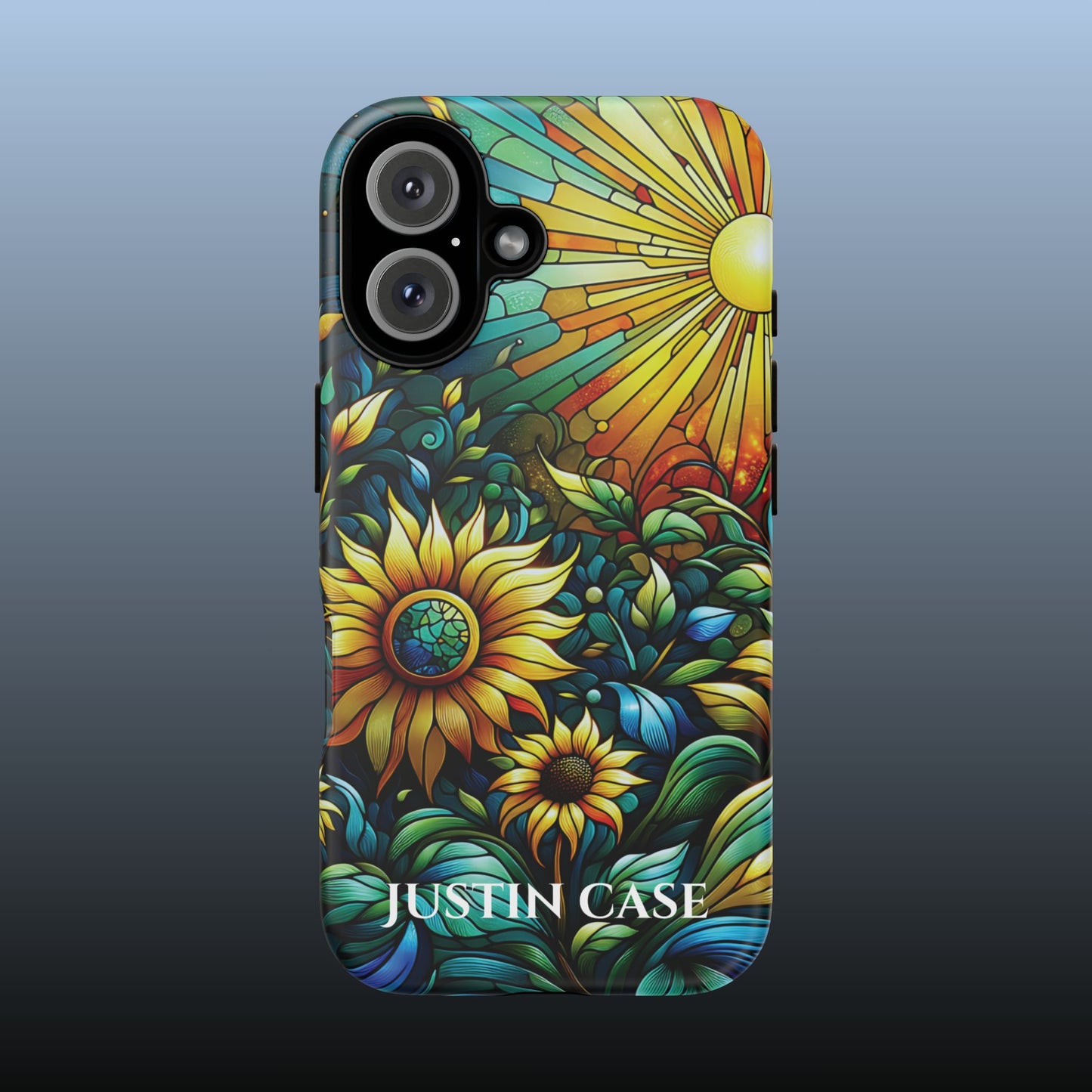 Cathedral Sunflowers - Personalized Phone Case