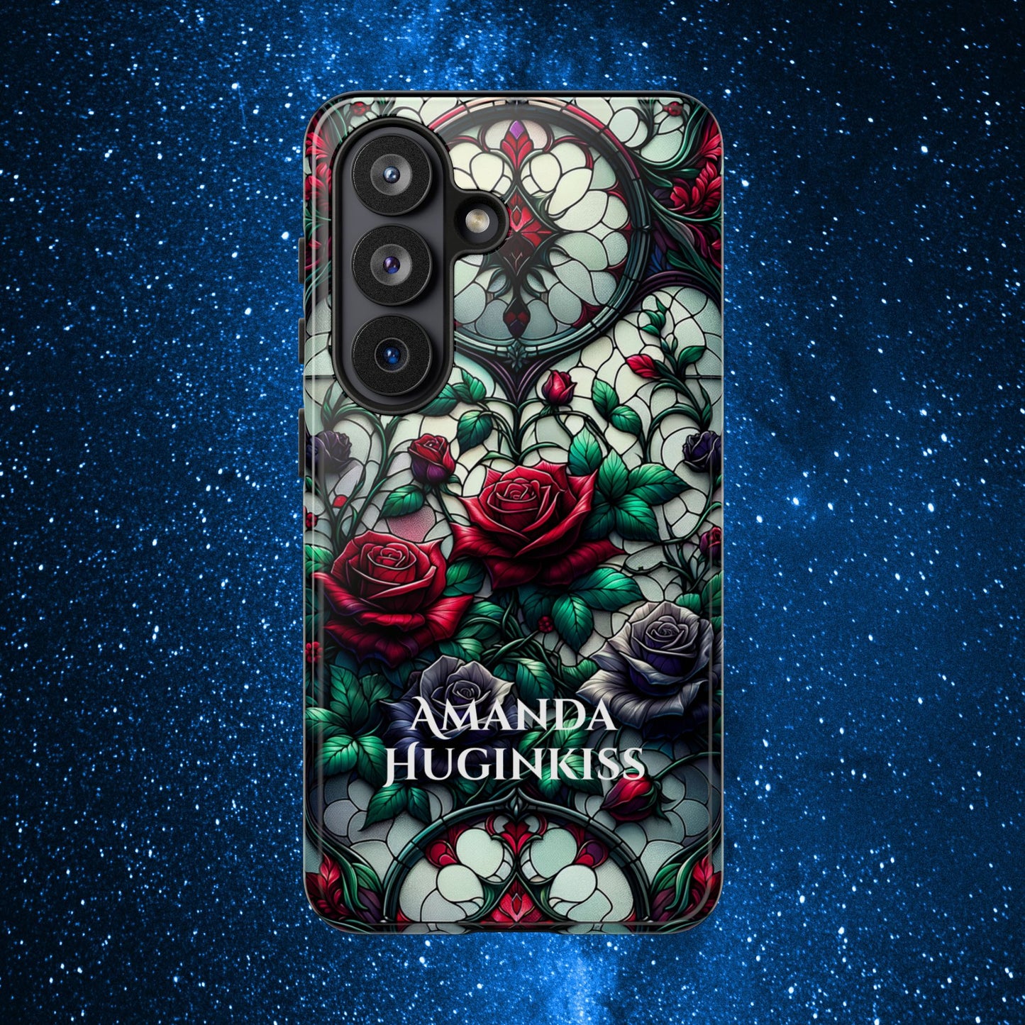 Cathedral Dawn Roses - Personalized Phone Case