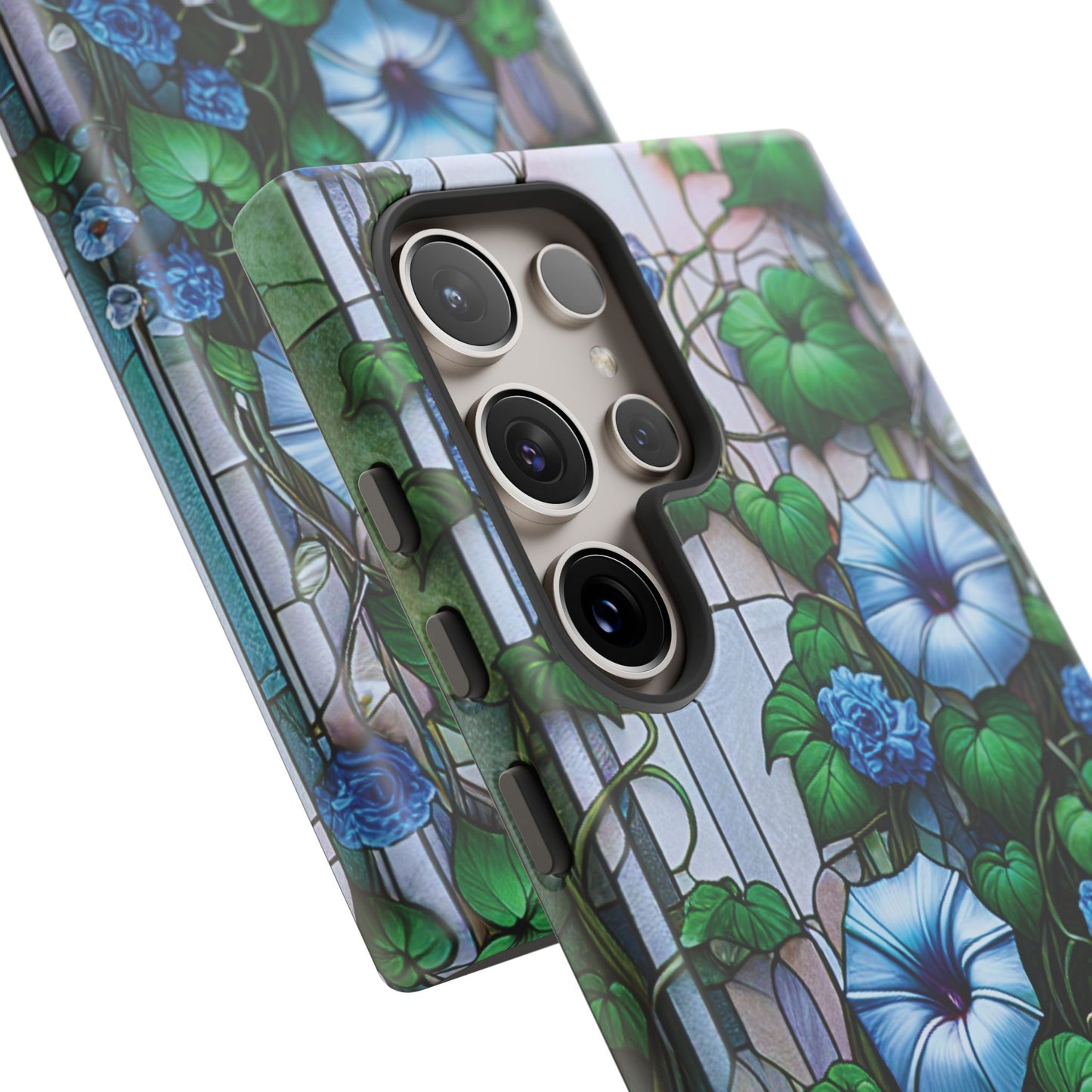 Cathedral Morning Glories - Personalized Phone Case