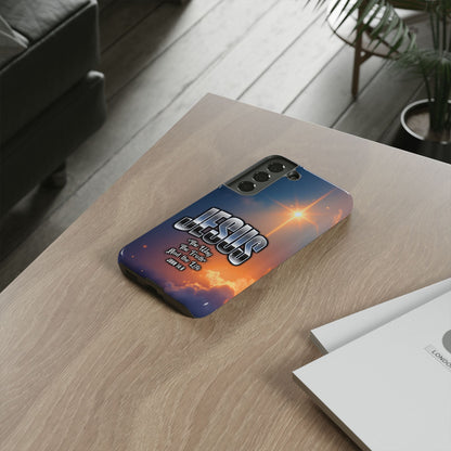 JESUS — The Way, The Truth, The Life — Radiant Sunrise Edition Phone Case