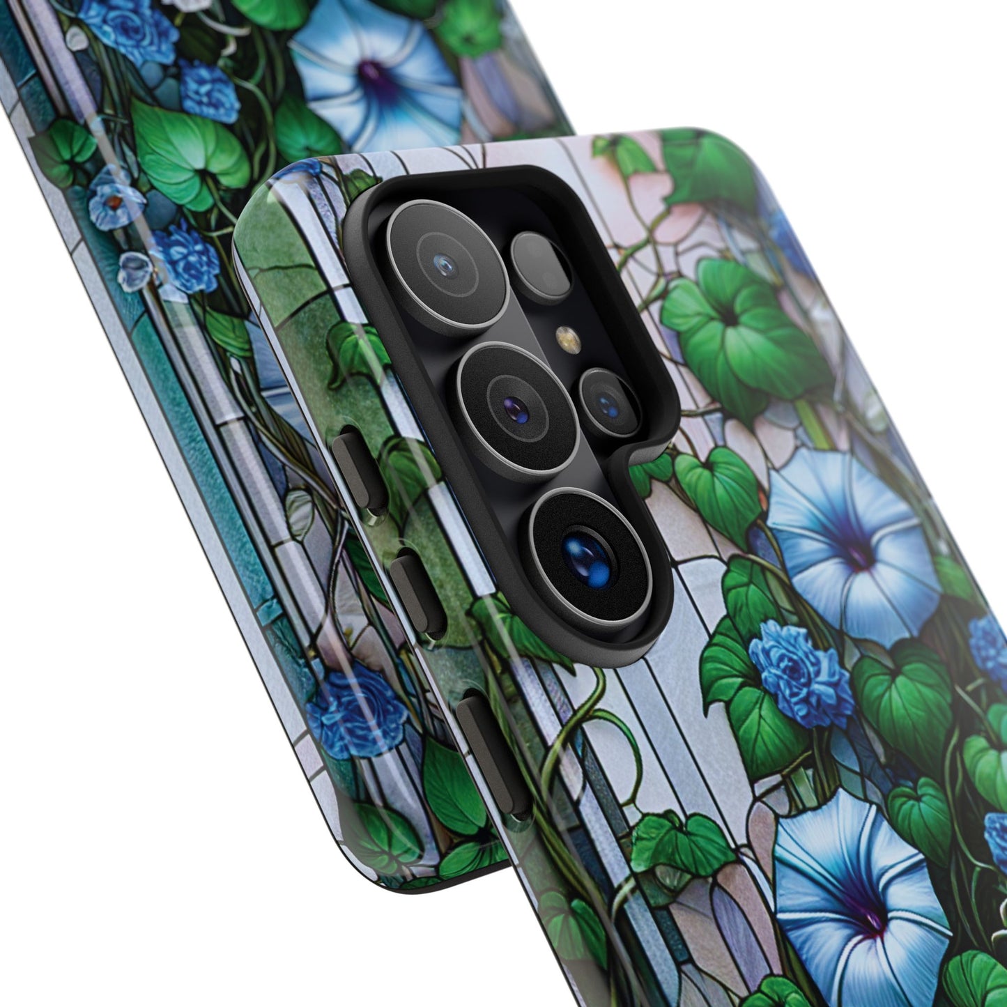 Cathedral Morning Glories - Personalized Phone Case