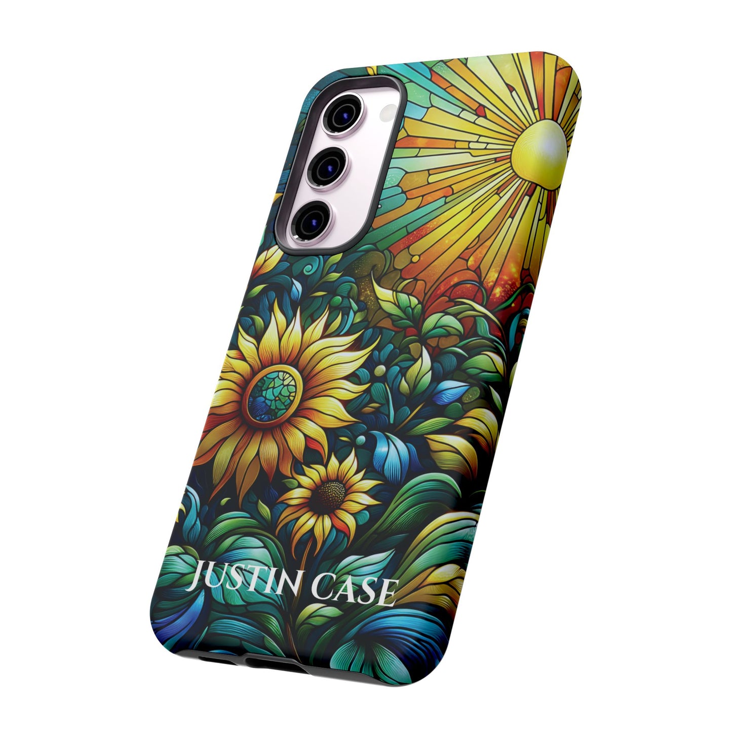 Cathedral Sunflowers - Personalized Phone Case